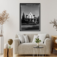 Ely House, 231 Broadway, Norwich, New London County, CT, Vintage Print