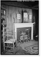 Captain Richard Charlton Cottage, 12 Mediterranean Lane, Norwichtown, New London County, CT - 7, Vintage Print