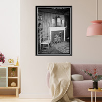 Captain Richard Charlton Cottage, 12 Mediterranean Lane, Norwichtown, New London County, CT - 7, Vintage Print