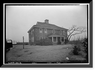 Captain Thomas Noyes House, Old Pequot Trail, Pawcatuck, New London County, CT Classic, Antique Print