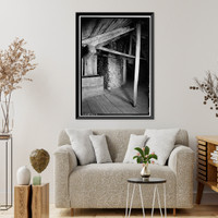 Captain Thomas Noyes House, Old Pequot Trail, Pawcatuck, New London County, CT - 8, Vintage Wall Art