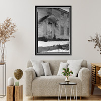 House, Post Office Vicinity, North Stonington, New London County, CT - 2, Historic Print