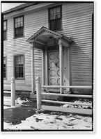 Main Street (House, Front entrance), North Stonington, New London County, CT, Vintage Print
