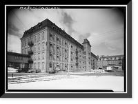 Ponemah Mills, Main Street, Taftville, New London County, CT - 4, Vintage Print