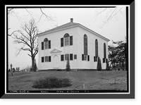 Historic Framed Print, Trinity Episcopal Church, Brooklyn, Windham County, CT,  17-7/8" x 21-7/8"