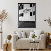 Historic Framed Print, Trinity Episcopal Church, Brooklyn, Windham County, CT - 2,  17-7/8" x 21-7/8"