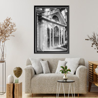 House (Palladian Window), Canterbury, Windham County, CT, Vintage Print