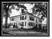 David Kinney House, Black Hill Road, Canterbury, Windham County, CT, Antique Print