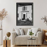 Historic Framed Print, Cleveland House, Bradford Hill, Plainfield, Windham County, CT - 2,  17-7/8" x 21-7/8"