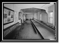 Historic Framed Print, Bowen House, Woodstock, Windham County, CT - 28,  17-7/8" x 21-7/8"