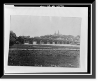 Potomac Aqueduct, Georgetown abutment at Georgetown waterfront, Washington, District of Columbia, DC - 4, Antique Poster