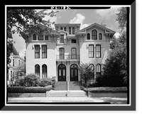 Cooke's Row, Villa No. 3, 3013 Q Street Northwest, Washington, District of Columbia, DC - 2, Historic Print