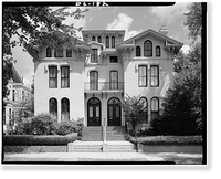 Cooke's Row, Villa No. 3, 3013 Q Street Northwest, Washington, District of Columbia, DC - 2, Historic Print