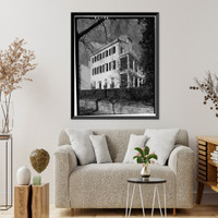 Crawford-Cassin House, 3017 O Street Northwest, Washington, District of Columbia, DC Classic, Vintage Print