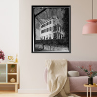 Crawford-Cassin House, 3017 O Street Northwest, Washington, District of Columbia, DC Classic, Vintage Print