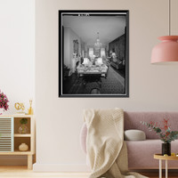 Crawford-Cassin House, 3017 O Street Northwest, Washington, District of Columbia, DC - 3, Historic Print
