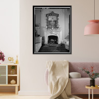 Crawford-Cassin House, 3017 O Street Northwest, Washington, District of Columbia, DC - 4, Vintage Print