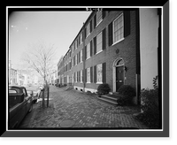 Smith-Morton Row House, 3034 P Street Northwest, Washington, District of Columbia, DC, Antique Print