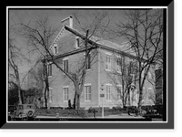 Historic Framed Print, John Thomson Mason House, 3425 Prospect Street, Northwest, Washington, District of Columbia, DC,  17-7/8" x 21-7/8"