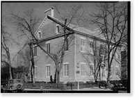 Historic Framed Print, John Thomson Mason House, 3425 Prospect Street, Northwest, Washington, District of Columbia, DC,  17-7/8" x 21-7/8"