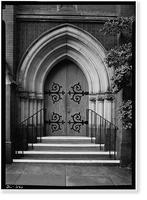 Christ Church (Episcopal), 3116 O Street Northwest, Washington, District of Columbia, DC - 2, Antique Print