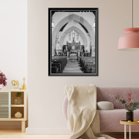 Christ Church (Episcopal), 3116 O Street Northwest, Washington, District of Columbia, DC - 5 Classic, Antique Poster