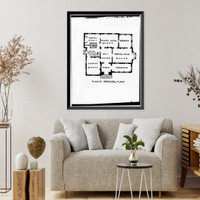 Robert P. Dodge House, 1534 Twenty-eighth Street Northwest, Washington, District of Columbia, DC - 7 Classic, Vintage Print