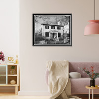 Benjamin Miller House, 1524 Twenty-eighth Street Northwest, Washington, District of Columbia, DC, Vintage Print