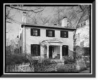 Benjamin Miller House, 1524 Twenty-eighth Street Northwest, Washington, District of Columbia, DC, Vintage Print