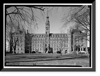 Georgetown University, Healy Building, Thirty-seventh & O Streets, Northwest, Washington, District of Columbia, DC - 2, Historic Reproduction