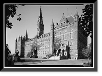 Georgetown University, Healy Building, Thirty-seventh & O Streets, Northwest, Washington, District of Columbia, DC - 3, Antique Wall Art
