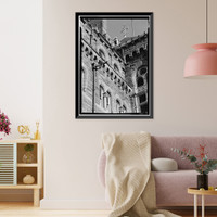 Georgetown University, Healy Building, Thirty-seventh & O Streets, Northwest, Washington, District of Columbia, DC - 5, Vintage Poster
