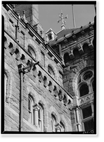 Georgetown University, Healy Building, Thirty-seventh & O Streets, Northwest, Washington, District of Columbia, DC - 5, Vintage Poster