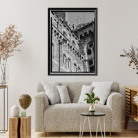 Georgetown University, Healy Building, Thirty-seventh & O Streets, Northwest, Washington, District of Columbia, DC - 5, Vintage Poster