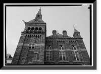 Georgetown University, Healy Building, Thirty-seventh & O Streets, Northwest, Washington, District of Columbia, DC - 6, Vintage Print