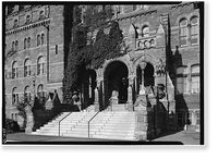Georgetown University, Healy Building, Thirty-seventh & O Streets, Northwest, Washington, District of Columbia, DC - 8, Historic Reproduction