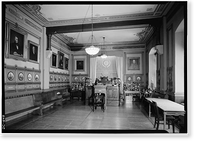 Georgetown University, Healy Building, Thirty-seventh & O Streets, Northwest, Washington, District of Columbia, DC - 19, Antique Wall Art