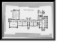 Georgetown University, Healy Building, Thirty-seventh & O Streets, Northwest, Washington, District of Columbia, DC - 36, Antique Wall Art