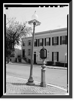 Historic Framed Print, Georgetown Street Furniture, Georgetown Vicinity, Washington, District of Columbia, DC - 3,  17-7/8" x 21-7/8"
