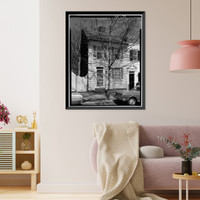 Sullivan House, 3617 O Street Northwest, Washington, District of Columbia, DC, Antique Print