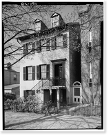 Brown House, 1404 Thirty-fifth Street Northwest, Washington, District of Columbia, DC, Historic Print
