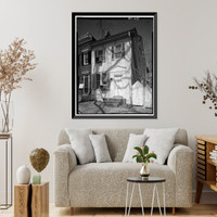 John Hurley House, 3619 O Street Northwest, Washington, District of Columbia, DC, Antique Poster