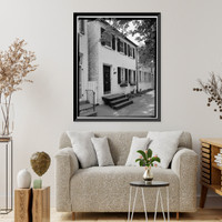 Goszler-Meem-Brown House, 3412 O Street Northwest, Washington, District of Columbia, DC, Historic Print