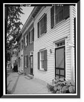 Harnedy Row Houses, 3617-21 Prospect Street Northwest, Washington, District of Columbia, DC Classic, Vintage Print