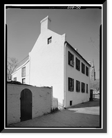 Lihault House, 3610 O Street Northwest, Washington, District of Columbia, DC, Antique Print