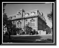 Georgetown Visitation Convent, 1500 Thirty-fifth Street Northwest, Washington, District of Columbia, DC, Historic Print