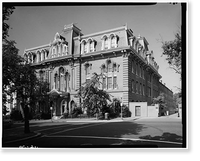 Georgetown Visitation Convent, 1500 Thirty-fifth Street Northwest, Washington, District of Columbia, DC, Historic Print