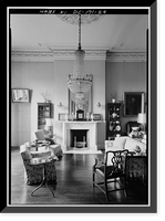 Historic Framed Print, Tudor Place, 1644 Thirty-first Street, Northwest, Washington, District of Columbia, DC - 24,  17-7/8" x 21-7/8"