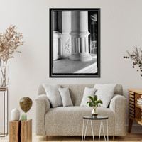 Historic Framed Print, Tudor Place, 1644 Thirty-first Street, Northwest, Washington, District of Columbia, DC - 27,  17-7/8" x 21-7/8"