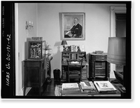 Historic Framed Print, Tudor Place, 1644 Thirty-first Street, Northwest, Washington, District of Columbia, DC - 42,  17-7/8" x 21-7/8"